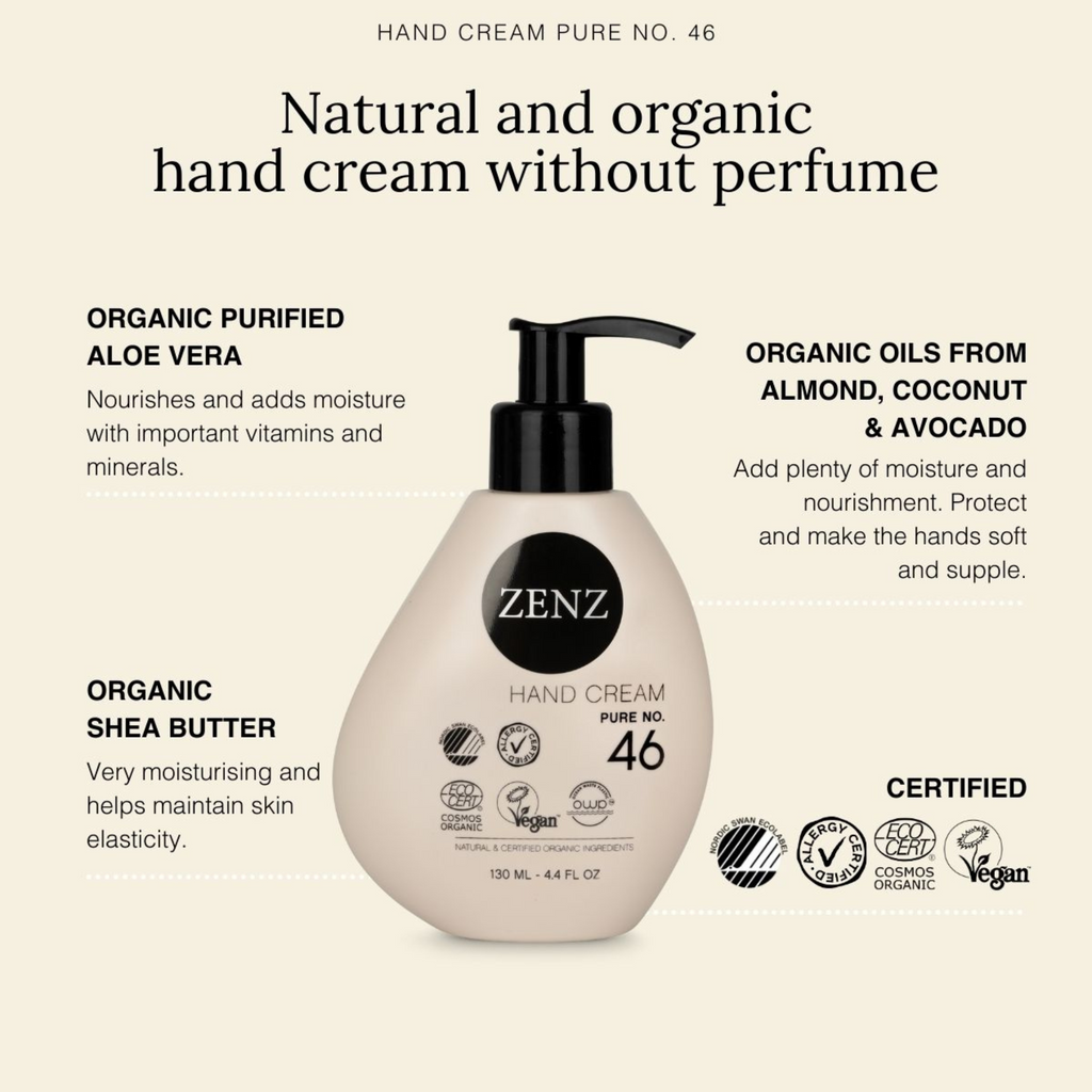 Organic hand store cream