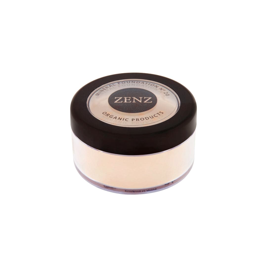 Mineral Foundation Agnes no. 20, meget lys - ZENZ Organic Products (DK)